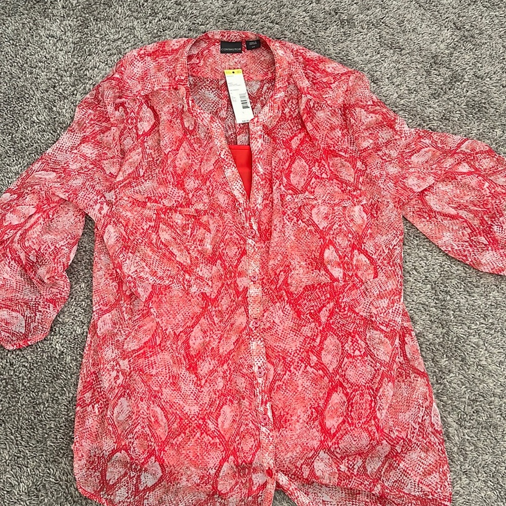 Covington 3/4 dress top